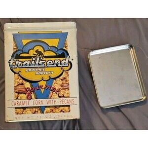 Boy Scouts Of America Vintage 1989 Trails End Gourmet Popcorn Collectible Tin
